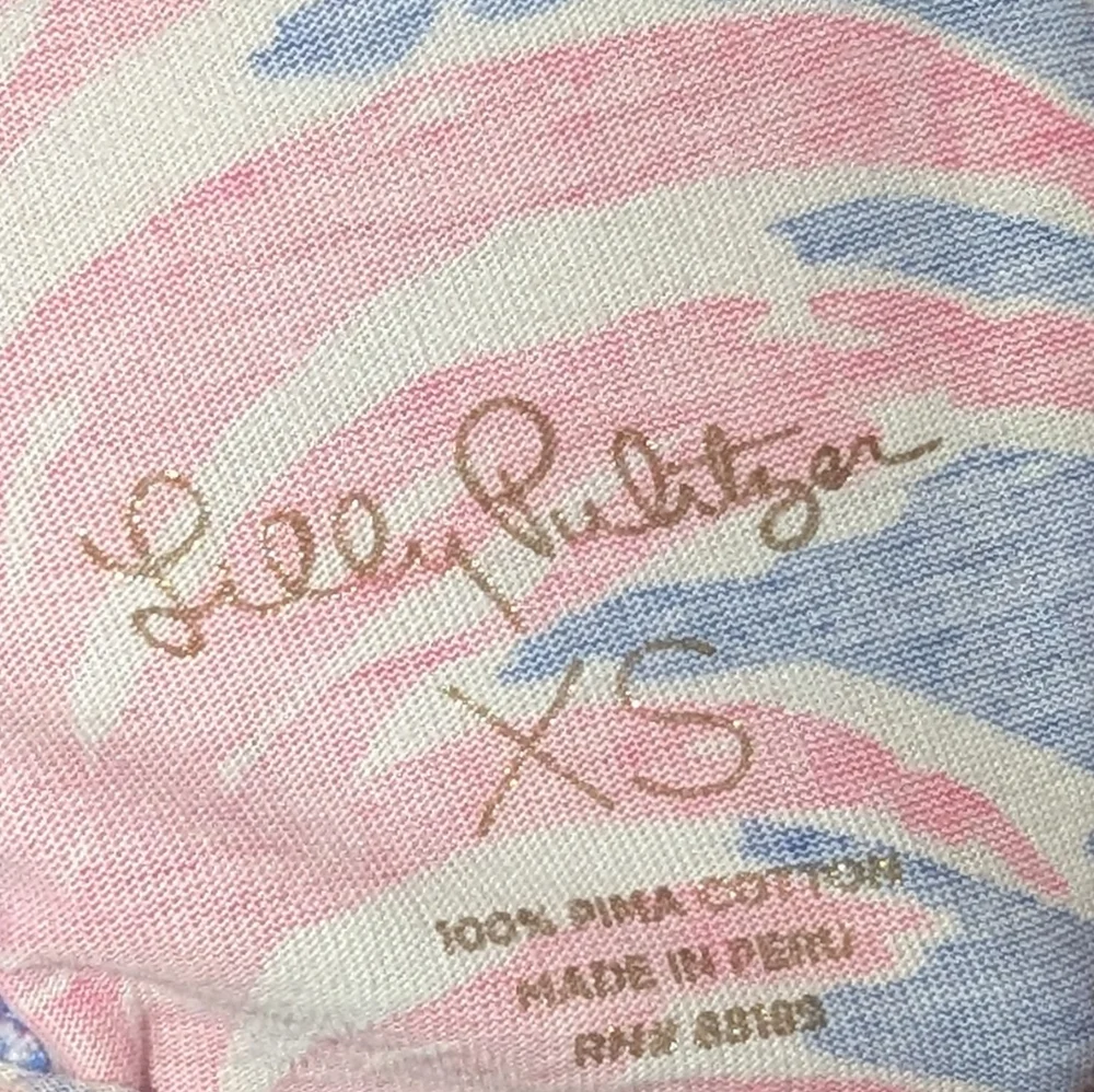 Lilly Pulitzer Kristen Swing Dress Pineapple Strappy Back Beachy‎ Size XS